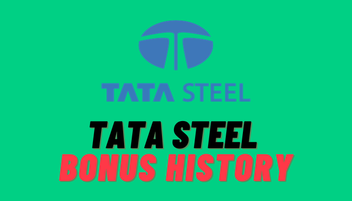 Tata Steel Bonus History 