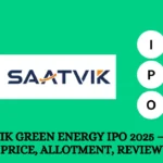 Saatvik Green Energy IPO GMP and price