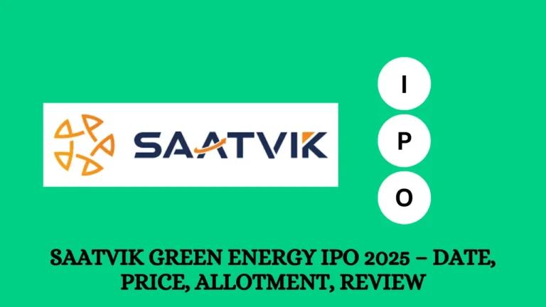 Saatvik Green Energy IPO GMP and price