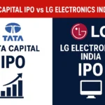 Compare Tata Capital IPO vs LG Electronics India IPO 2025. Check IPO size, valuation, dates, business models, strengths, risks, and investor insights before investing.