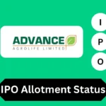 Advance Agrolife IPO Allotment Status