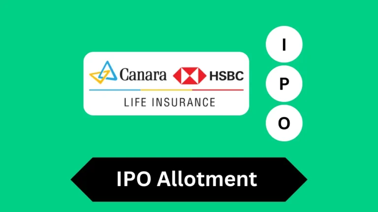Canara HSBC Life IPO Allotment Status