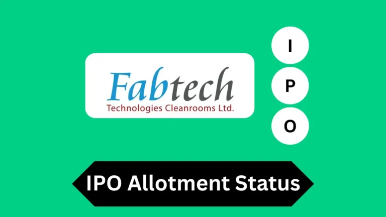 Fabtech Technologies IPO Allotment Status