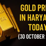 Gold Price in Haryana Today 30 October 2025