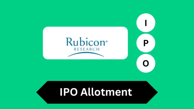 Rubicon Research IPO allotment status