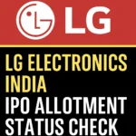 LG Electronics India IPO Allotment Status Check Online