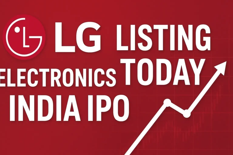 LG Electronics India IPO Listing