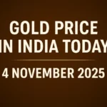 Gold Price Update India 4 Nov 2025