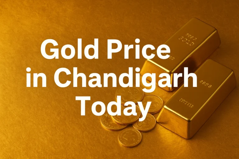 Gold Prices Today in Chandigarh