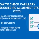 Capillary Technologies IPO Allotment Status – Step-by-Step Guide