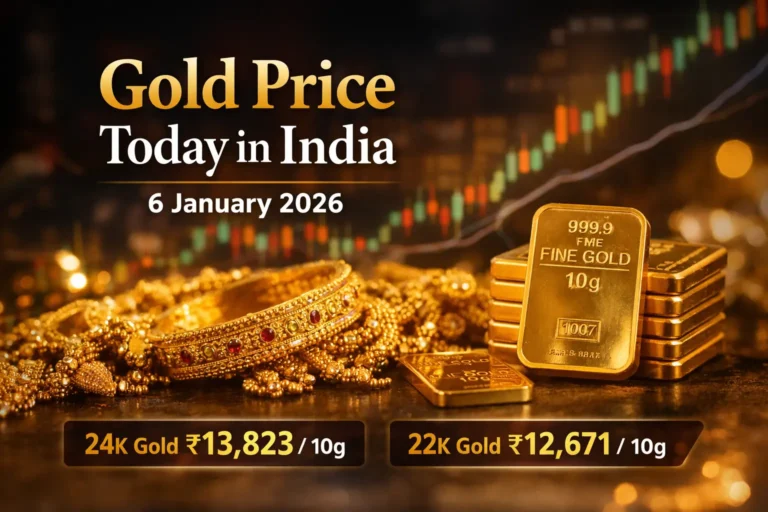Gold market price 6 jan 2026