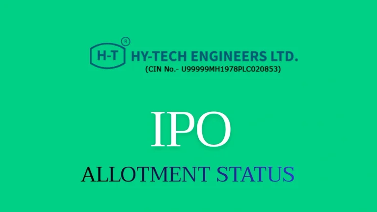 Hy Tech IPO Allotment Status