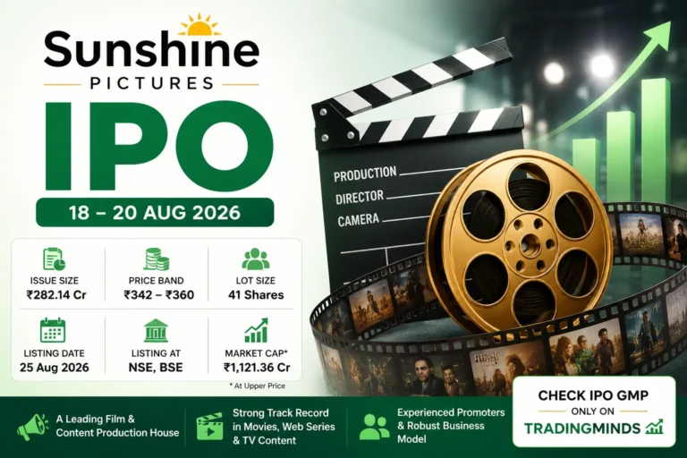 Sunshine Pictures IPO Price, Date, Lot Size Details