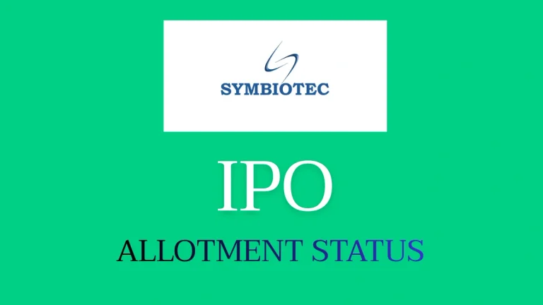 Symbiotec Pharmalab IPO Allotment Status