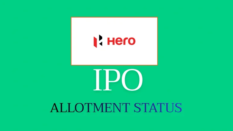 Hero Motors IPO allotment status