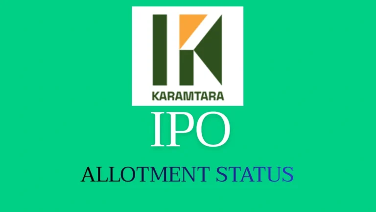Karamtara Engineering IPO Allotment Status