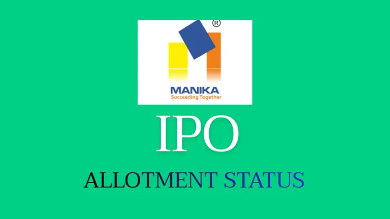 Manika Plastech IPO Allotment Status