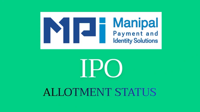Manipal Payment and Identity Solutions IPO Allotment Status