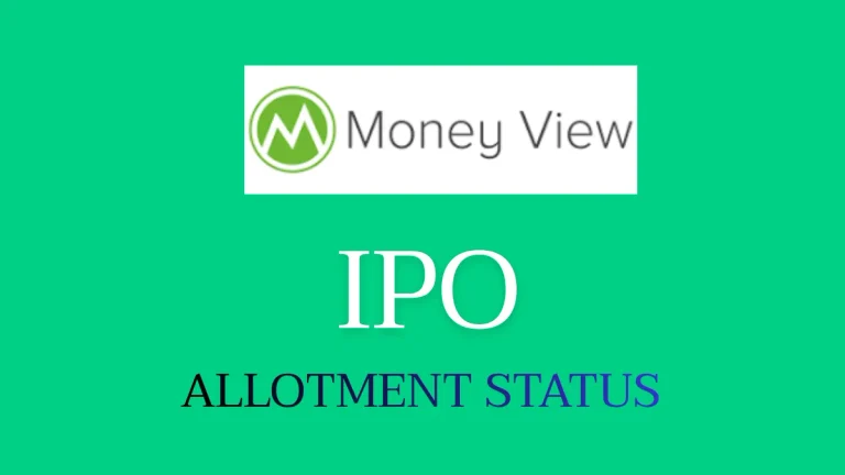 Moneyview IPO Allotment Status