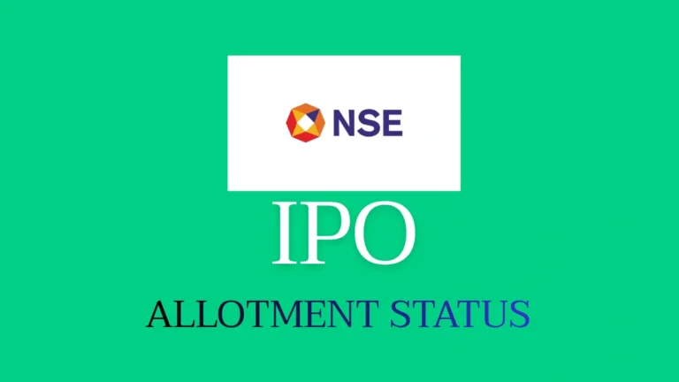 NSE IPO allotment status