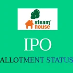 Steamhouse India IPO Allotment Status