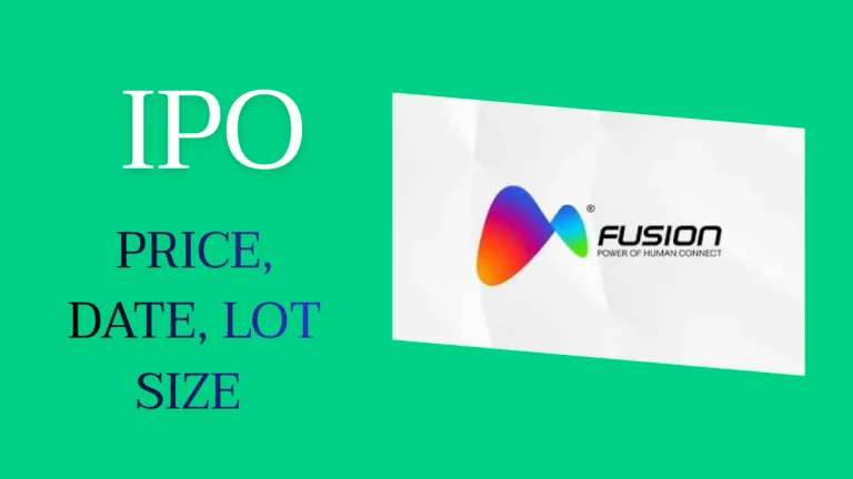 Fusion CX IPO Price, Date, Lot Size, GMP Details