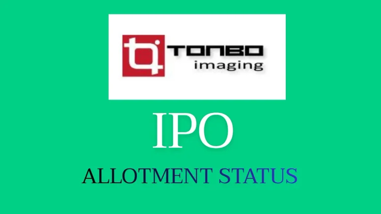 Tonbo Imaging India IPO Allotment Status